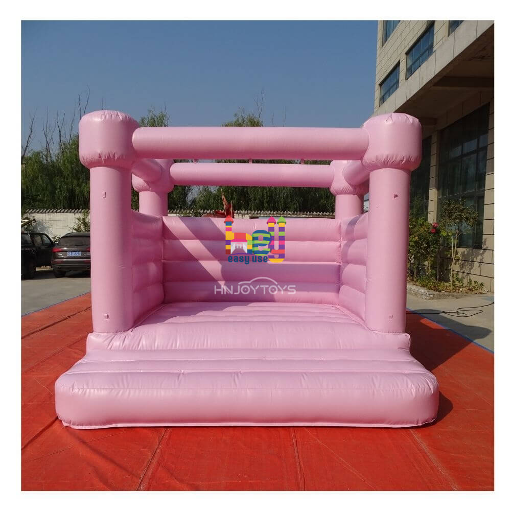 Pink small bounce house inflatable castle jumper