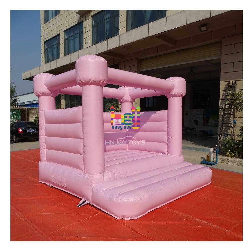 Pink small bounce house inflatable castle jumper