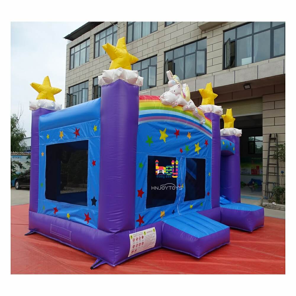 Outdoor Inflatable PVC Dry Slide Combo