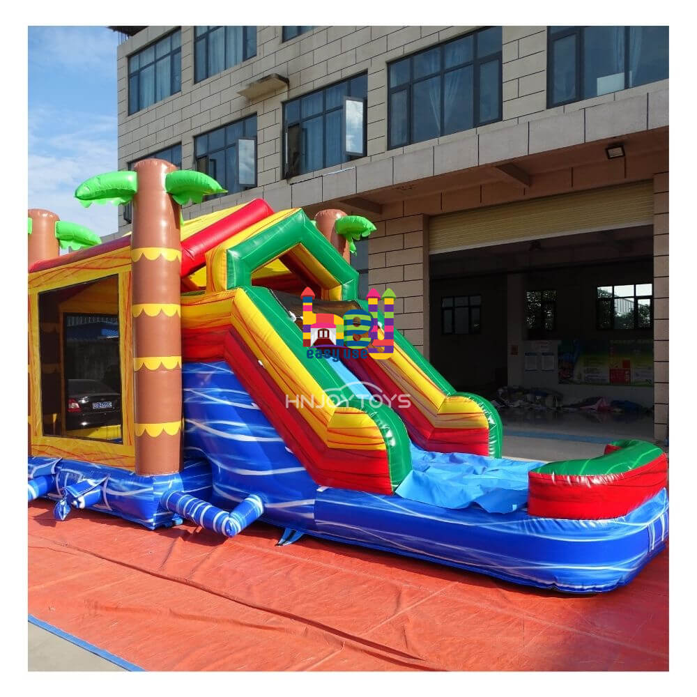 inflatable bounce house water slide combo on sale