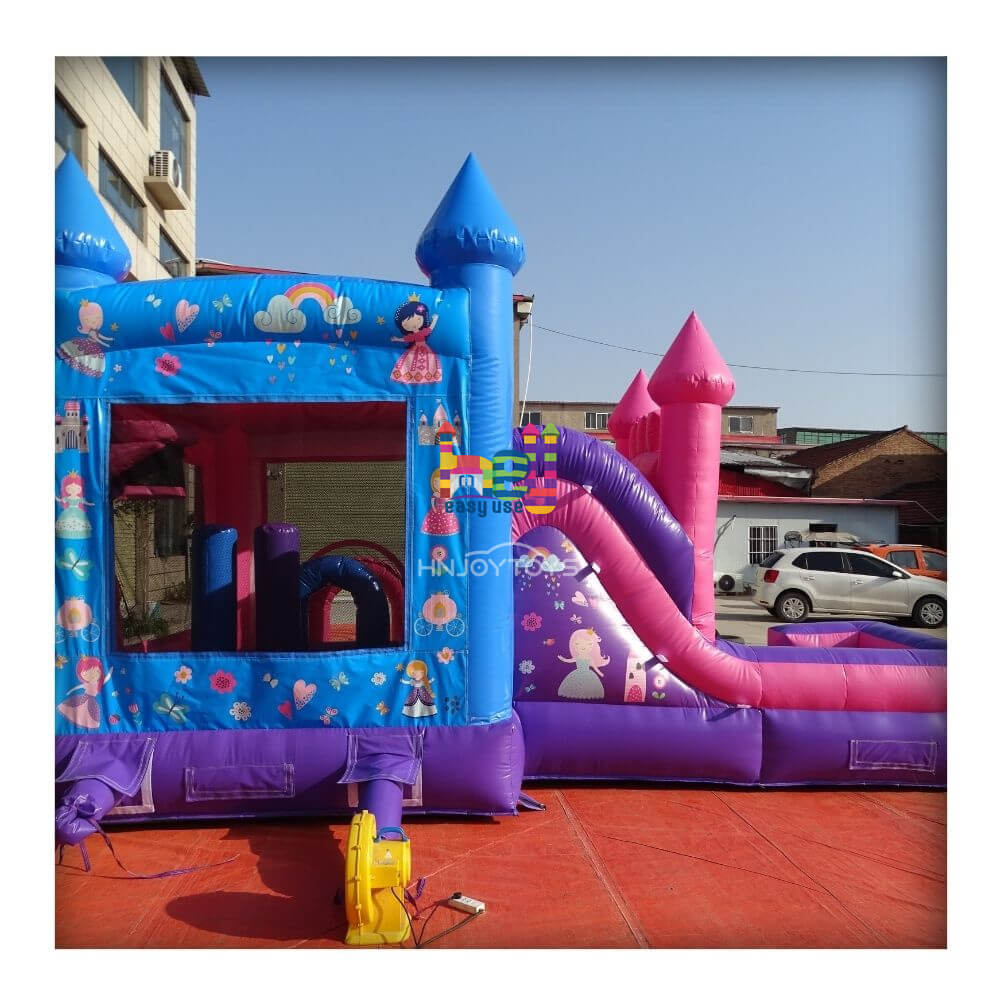 cartoon combo bounce house with high quality