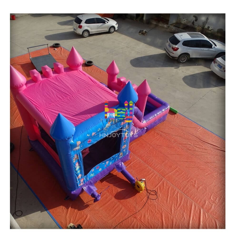 cartoon combo bounce house with high quality