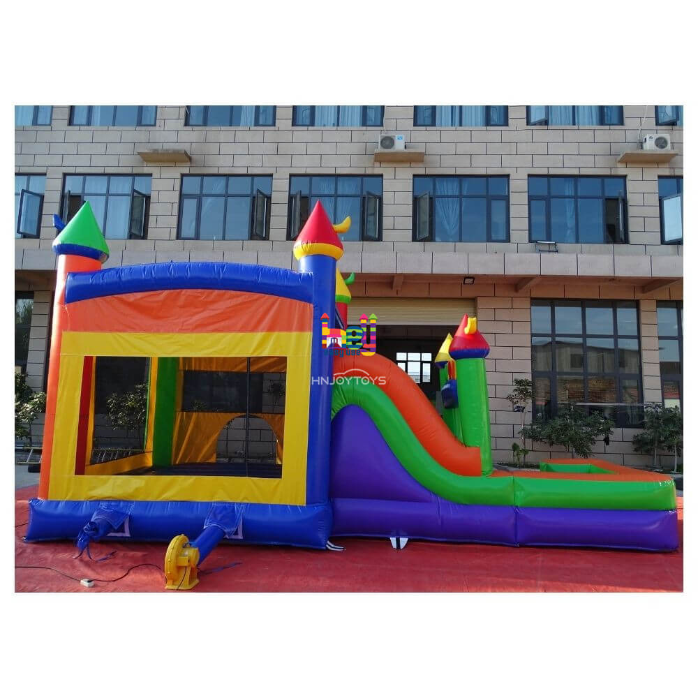 hot sale promotion inflatable 5 in 1 bounce house combo