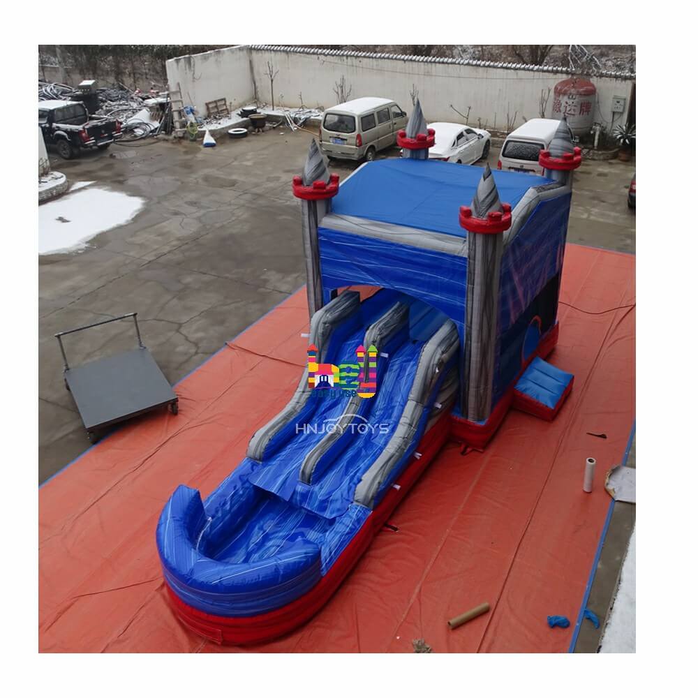 commercial grade inflatable water slide combo