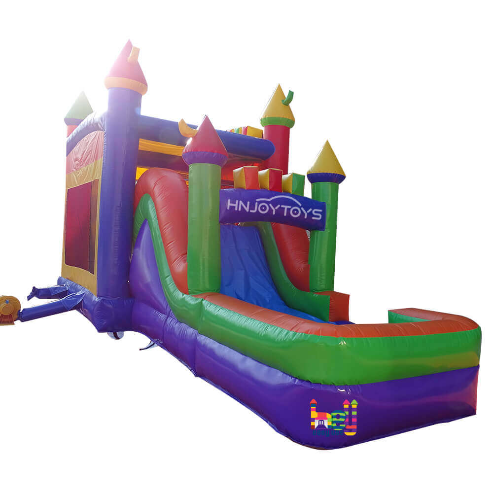 hot sale promotion inflatable 5 in 1 bounce house combo