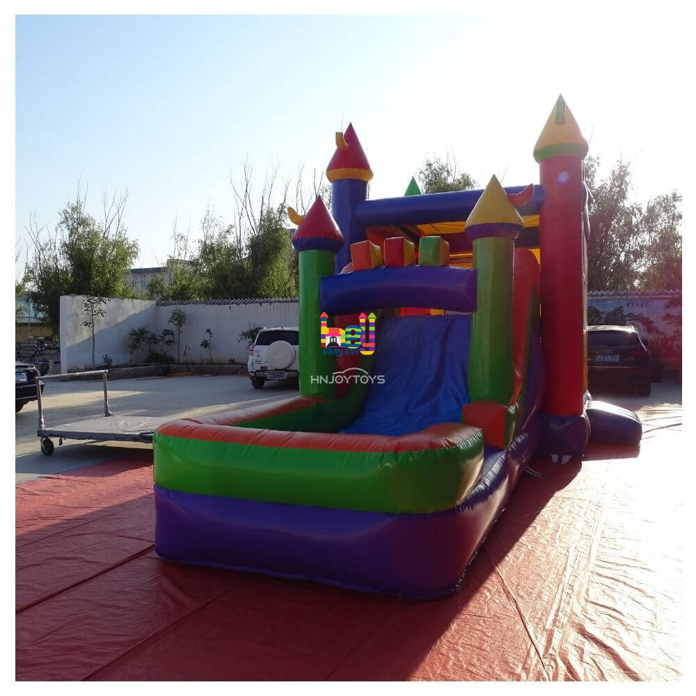 hot sale promotion inflatable 5 in 1 bounce house combo