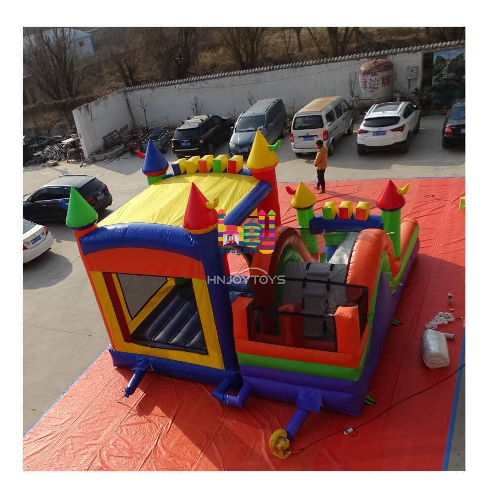 new design inflatable waterslide pool combo