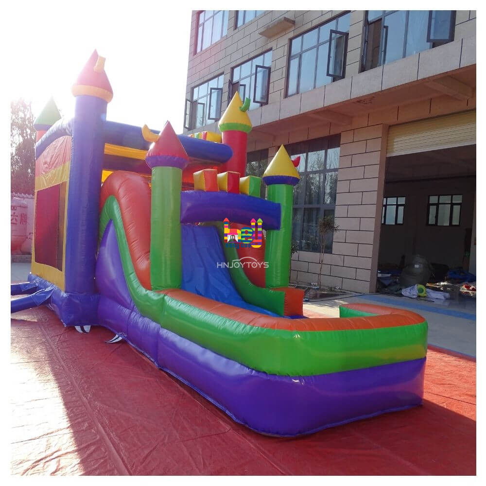 high quality PVC water slide slip and slide combo