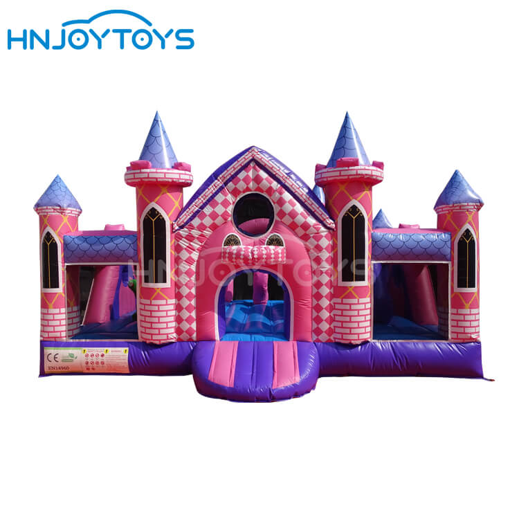 outdoor game inflatable combo moon bounce