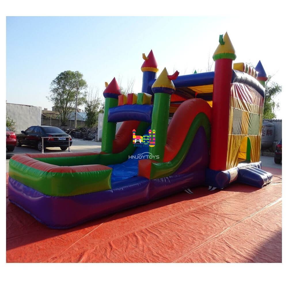 popular 3 in 1 jumping castle slide combo