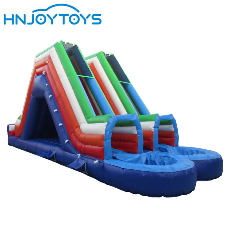 high quality PVC inflatable slide rider