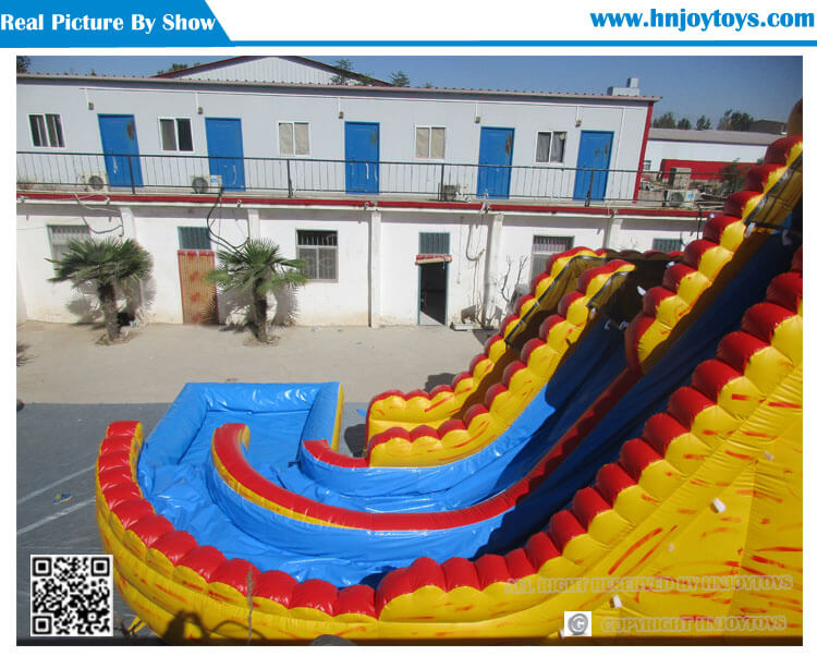 high quality PVC inflatable sea slide