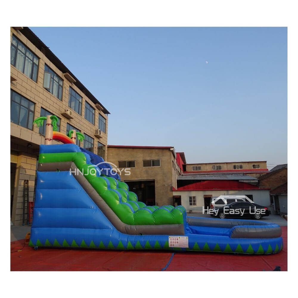 hot selling inflatable dry/wet slide