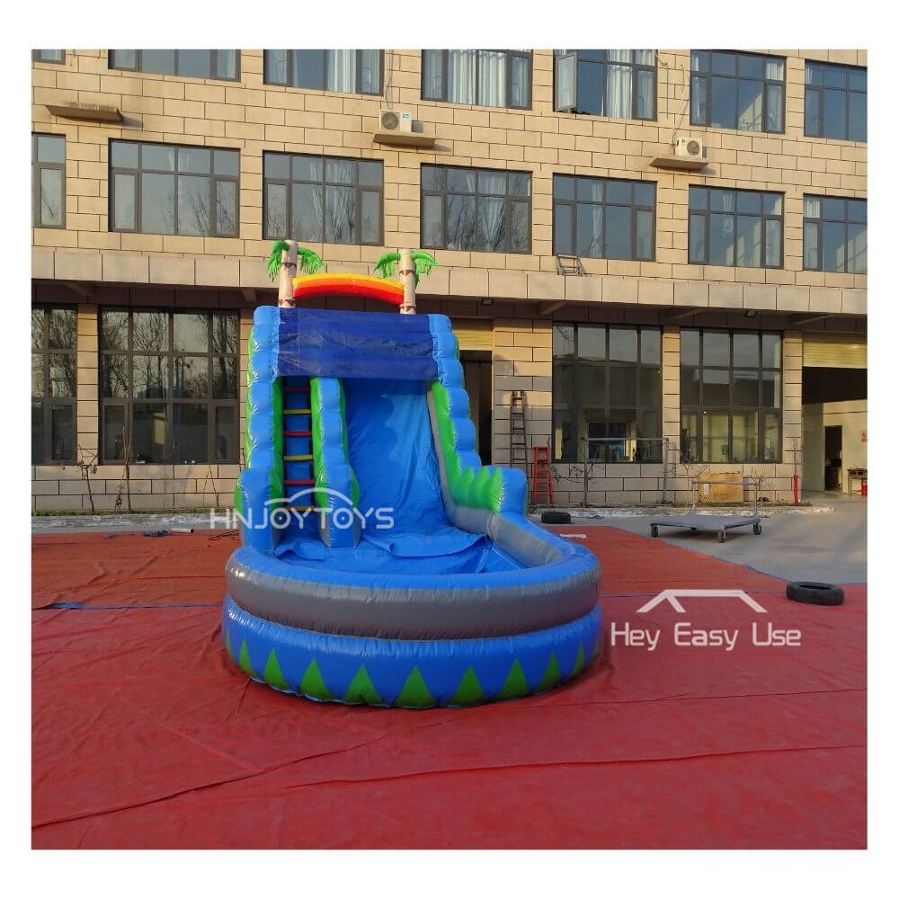 high quality PVC golden supplier inflatable slide for boat