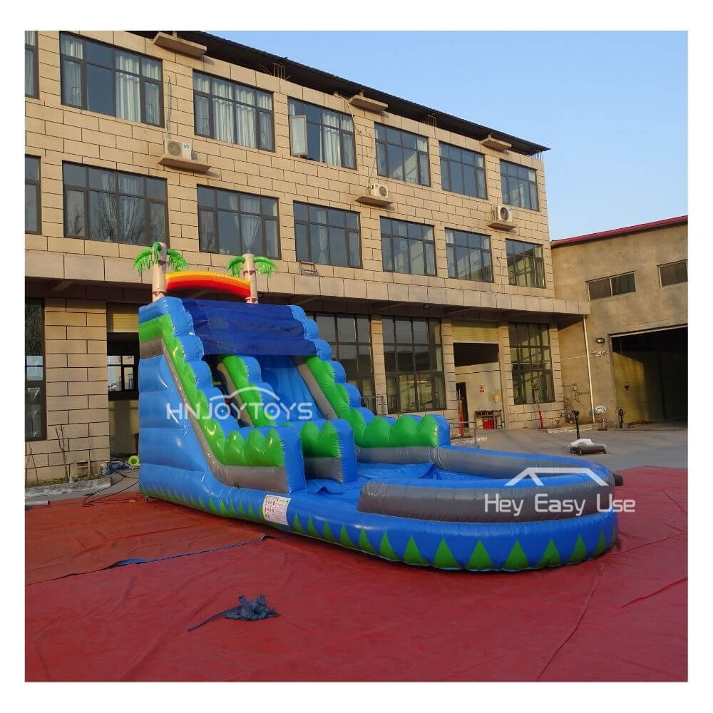 hot selling inflatable dry/wet slide