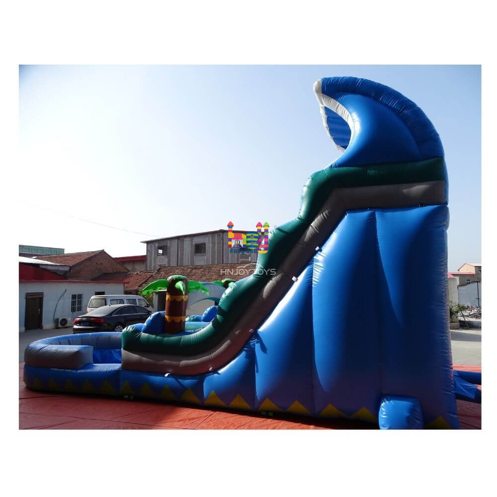 outdoor commercial water slides inflatable