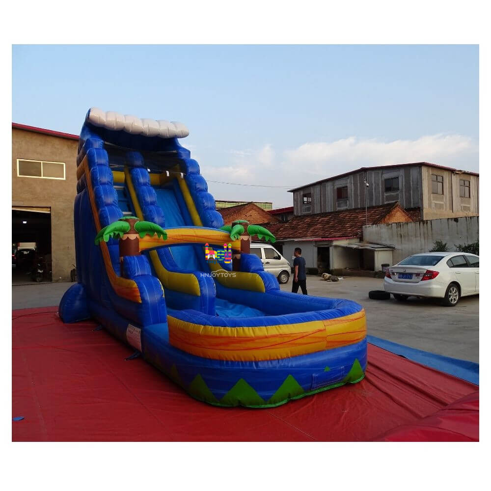 commercial grade inflatable volcano slide