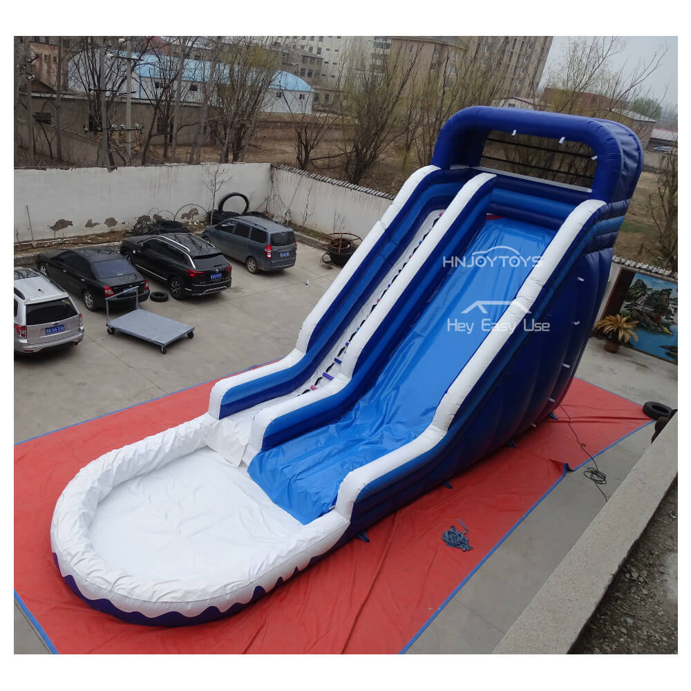 outdoor inflatable cliffhanger slide