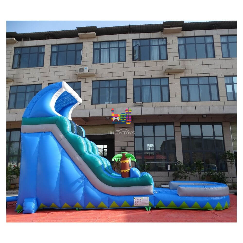 outdoor commercial water slides inflatable