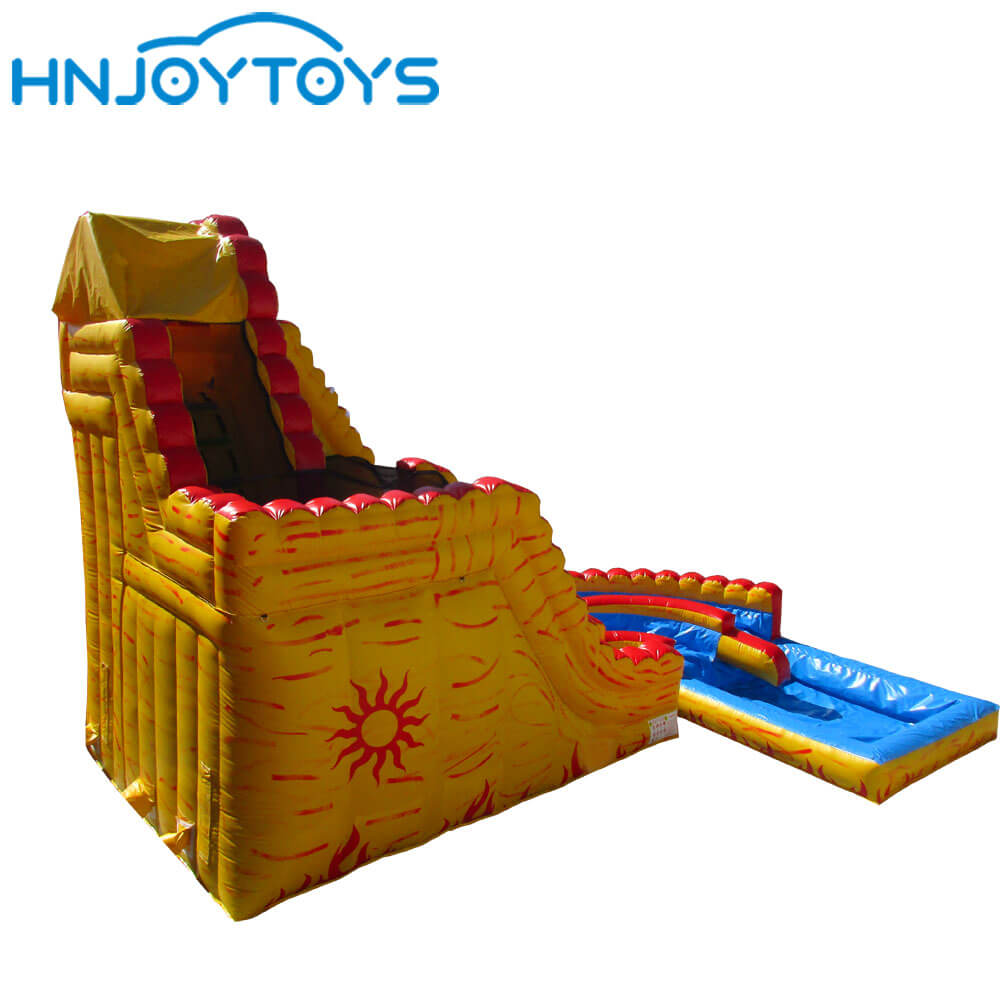 high quality PVC inflatable sea slide