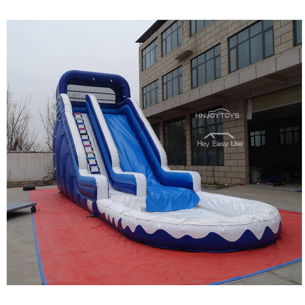 outdoor inflatable cliffhanger slide