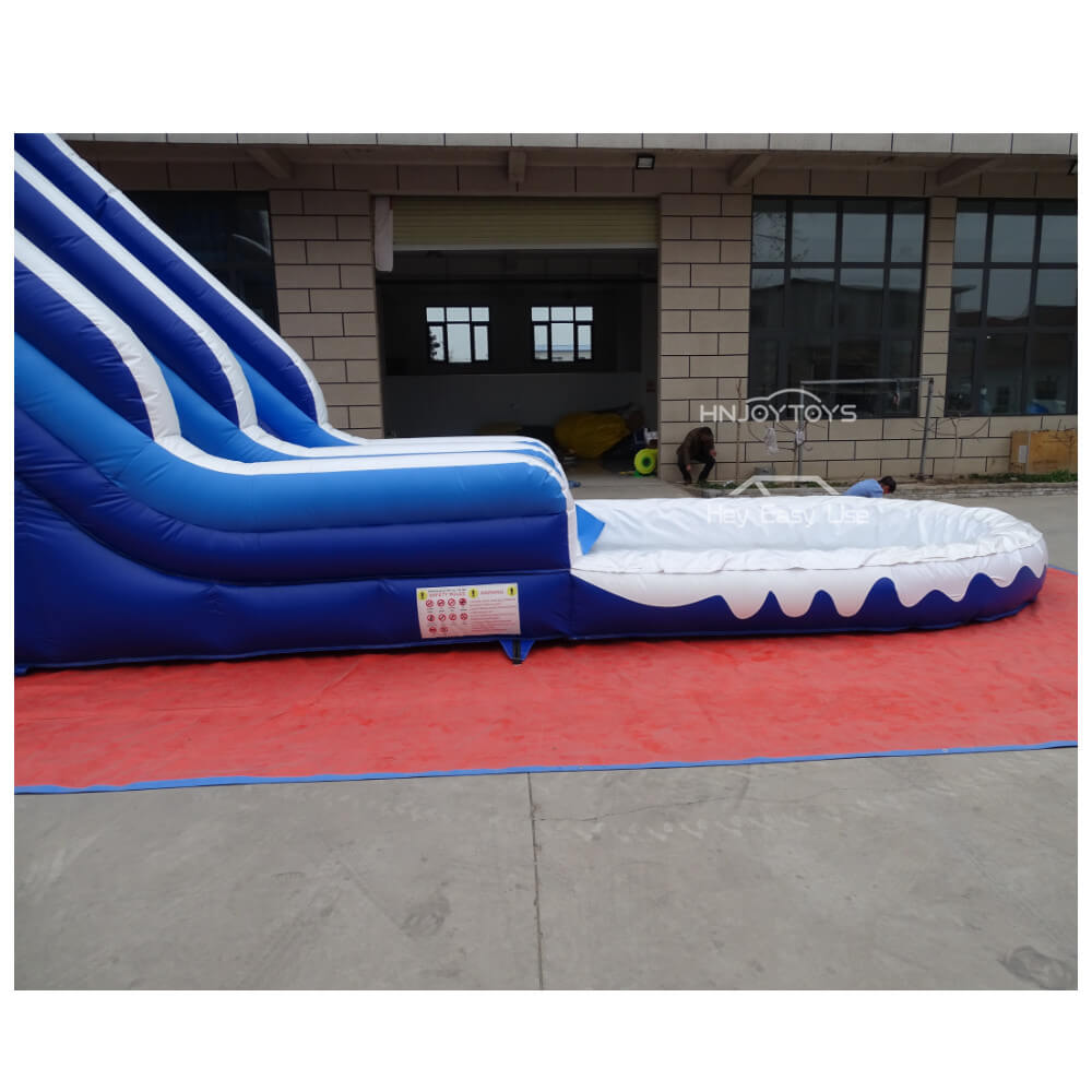 factory price PVC air filled inflatable slide