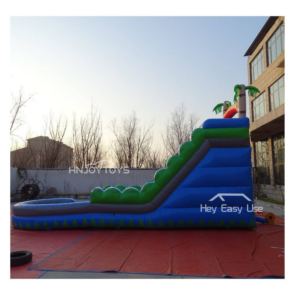 hot selling inflatable dry/wet slide