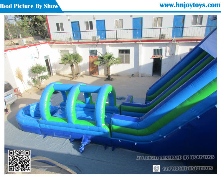 new style inflatable car slide