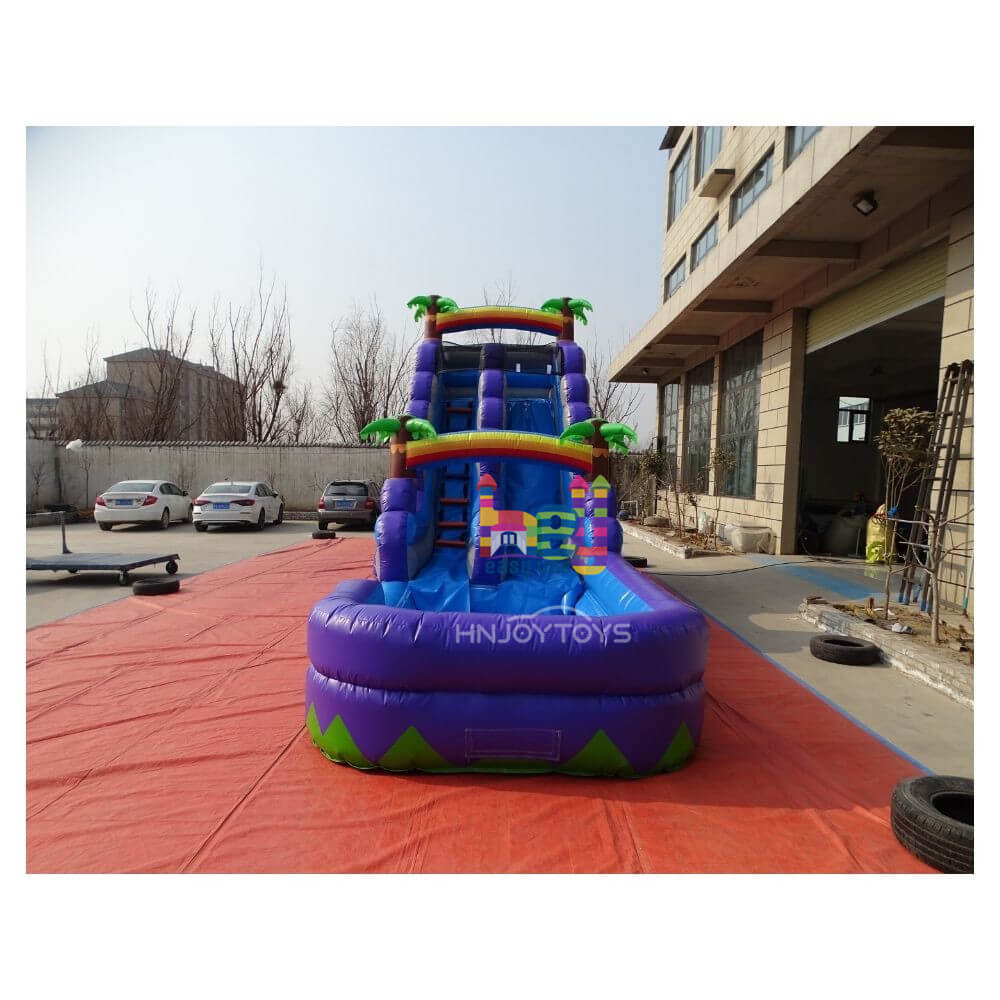 popular inflatable water slide pool