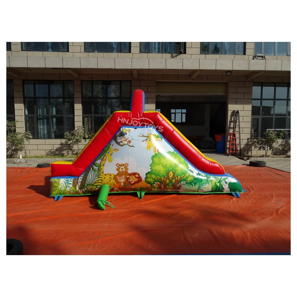 factory price PVC mini inflatable dry slide