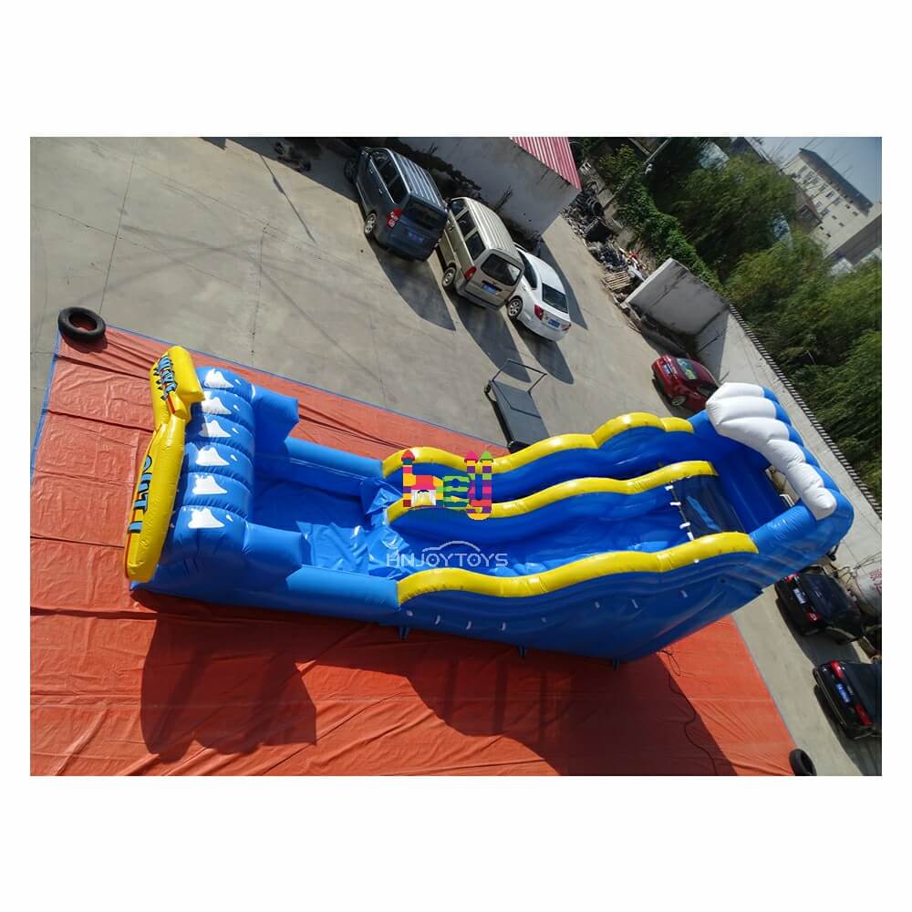 popular inflatable wipe out water slides