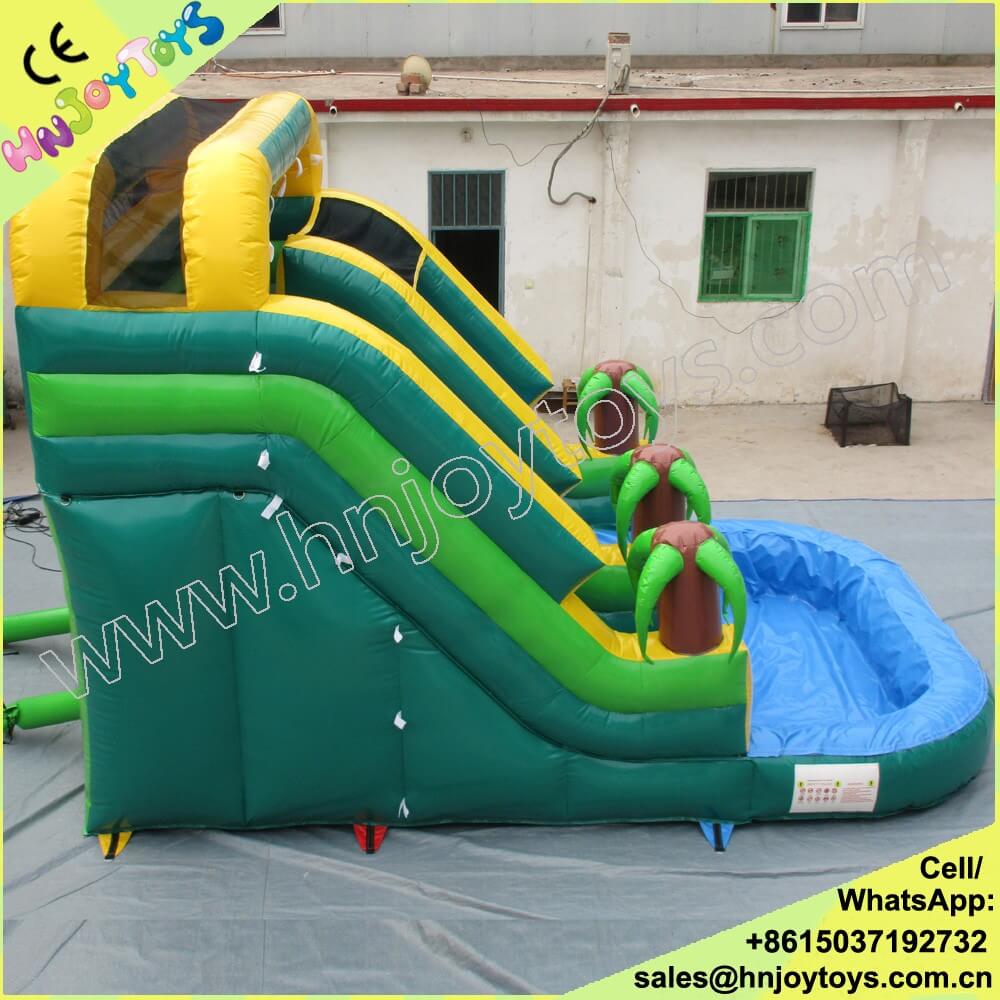 high quality PVC inflatable dock slide