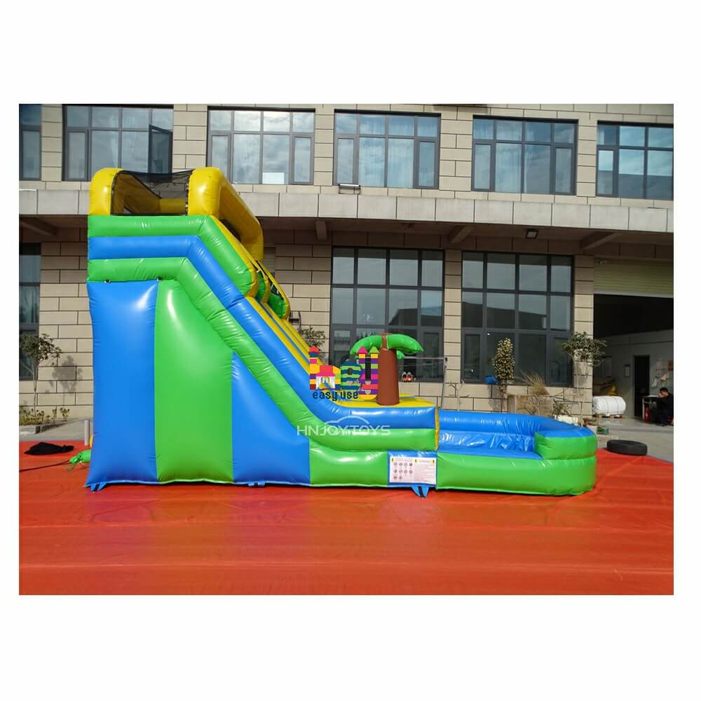 colorful inflatable truck slide