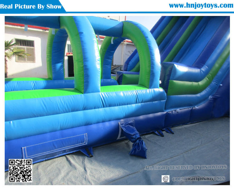 new style inflatable car slide