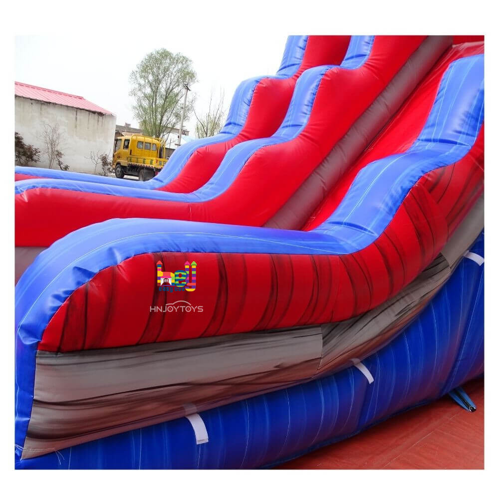 high quality PVC inflatable slide christmas party