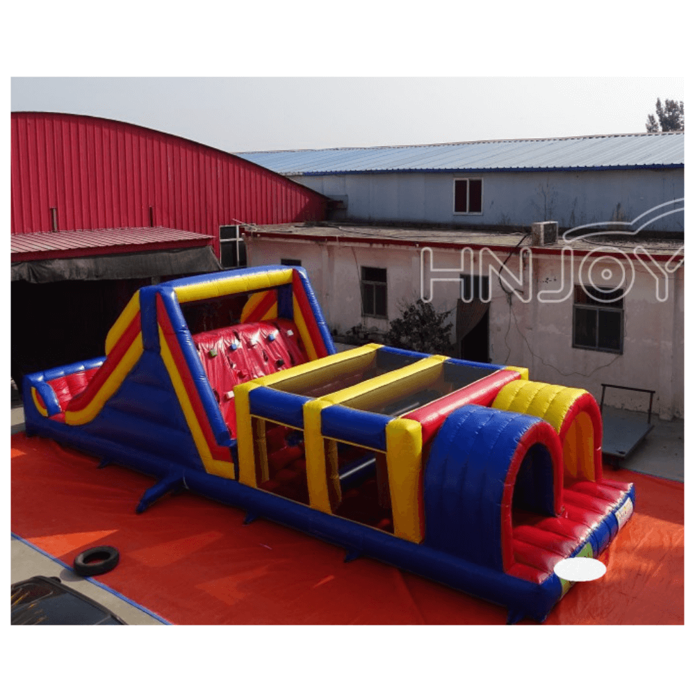 factory price inflatable sports obstacle course 