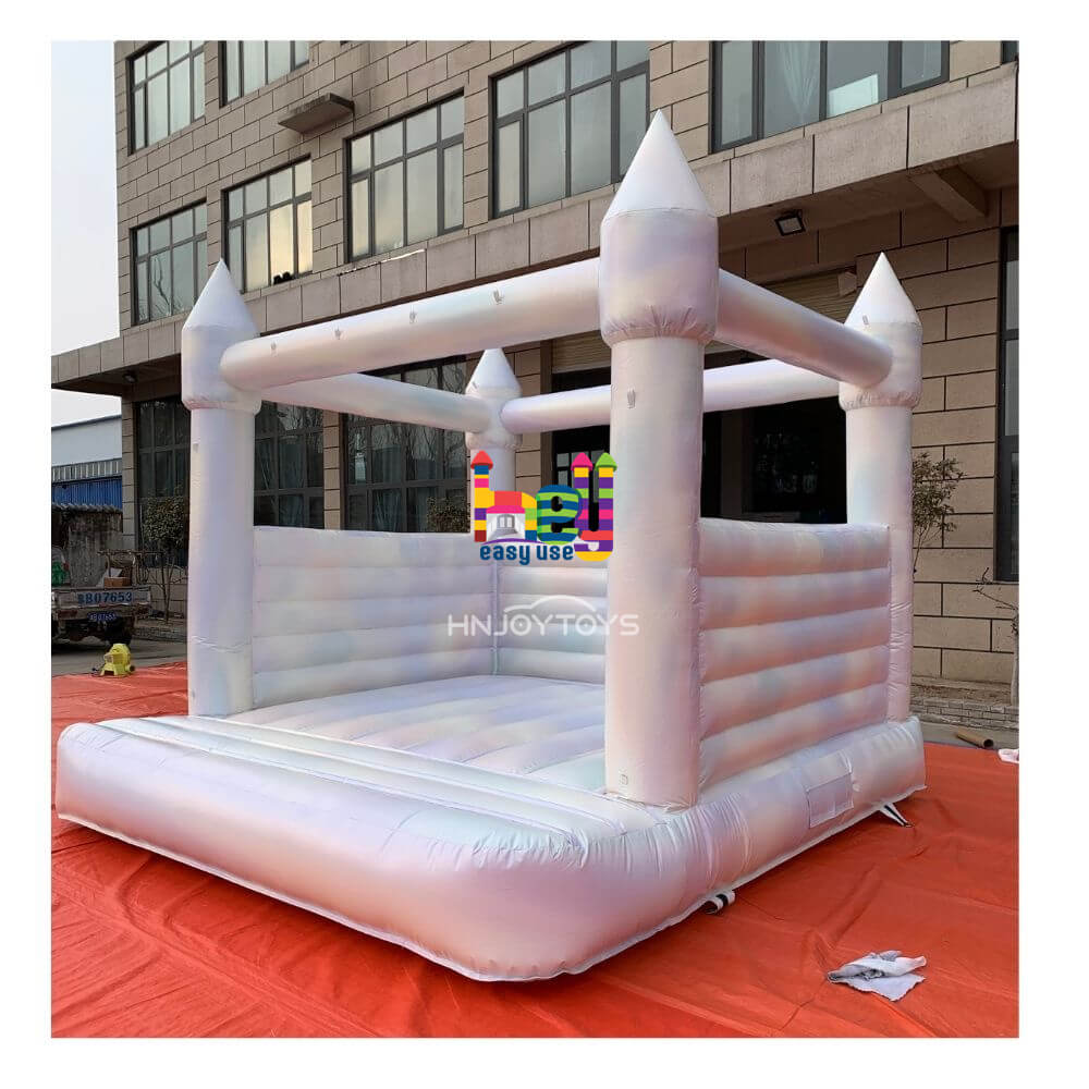 outdoor inflatable white inflatable castle child