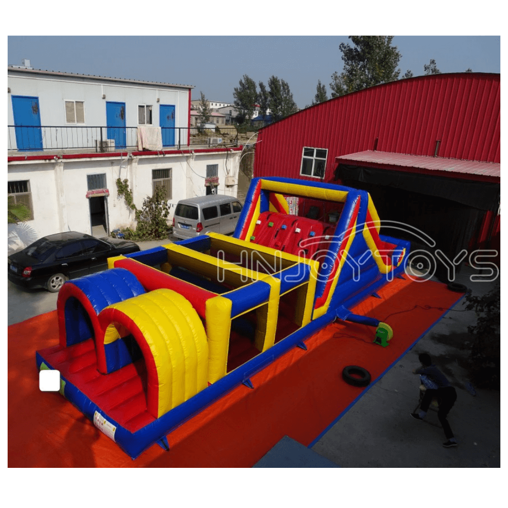 factory price inflatable sports obstacle course 