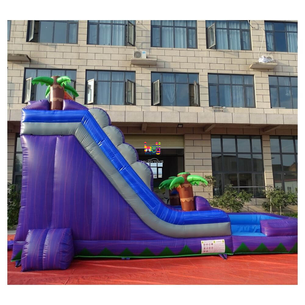 custom twisting water slide