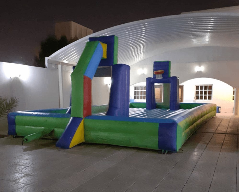 holiday theme commercial inflatable soccer field