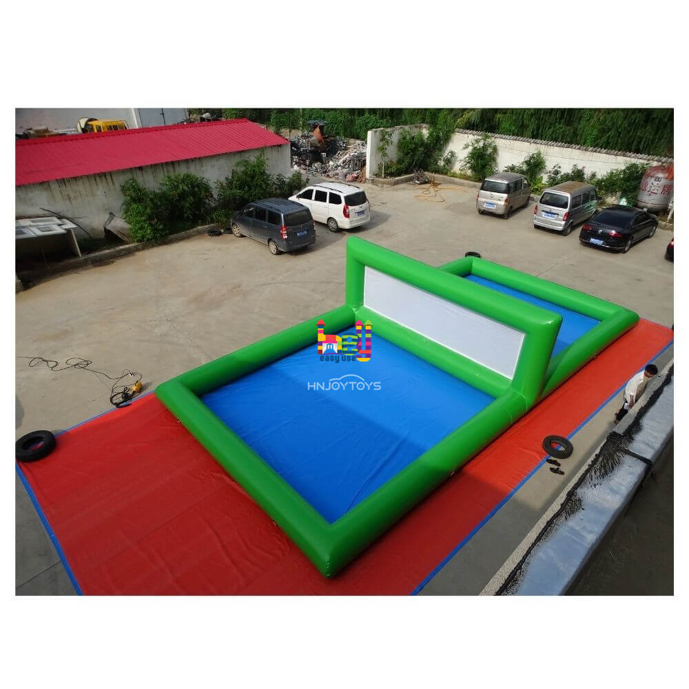 new style big inflatable football field excerisce