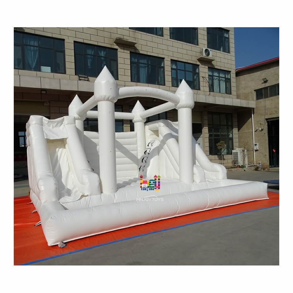 high quality PVC Commercial Inflatable Castle Slide Combo