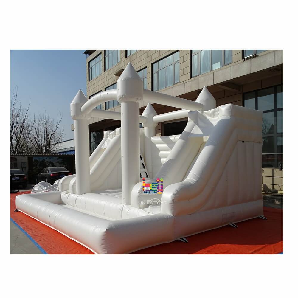 high quality PVC Commercial Inflatable Castle Slide Combo