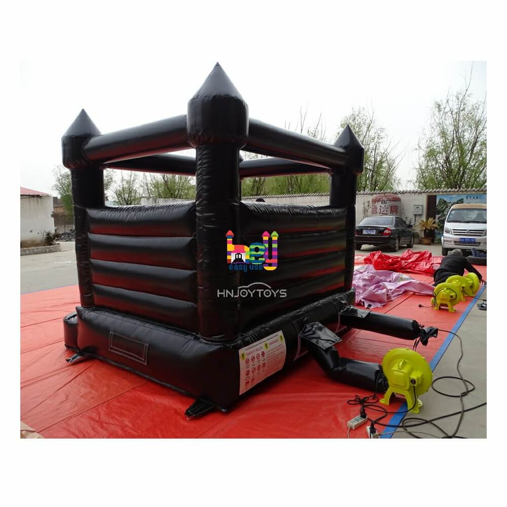 black inflatable bounce houses for kids