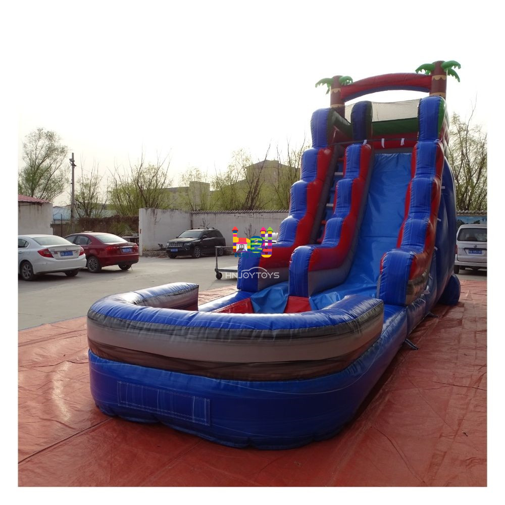 commercial rental water slide inflatable with bounce house