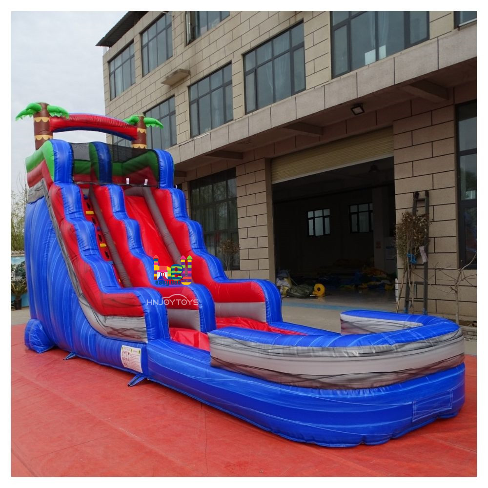 commercial rental water slide inflatable with bounce house