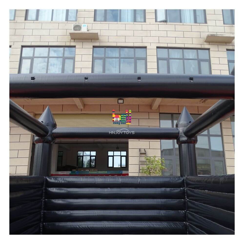 outdoor party black bounce house inflatable