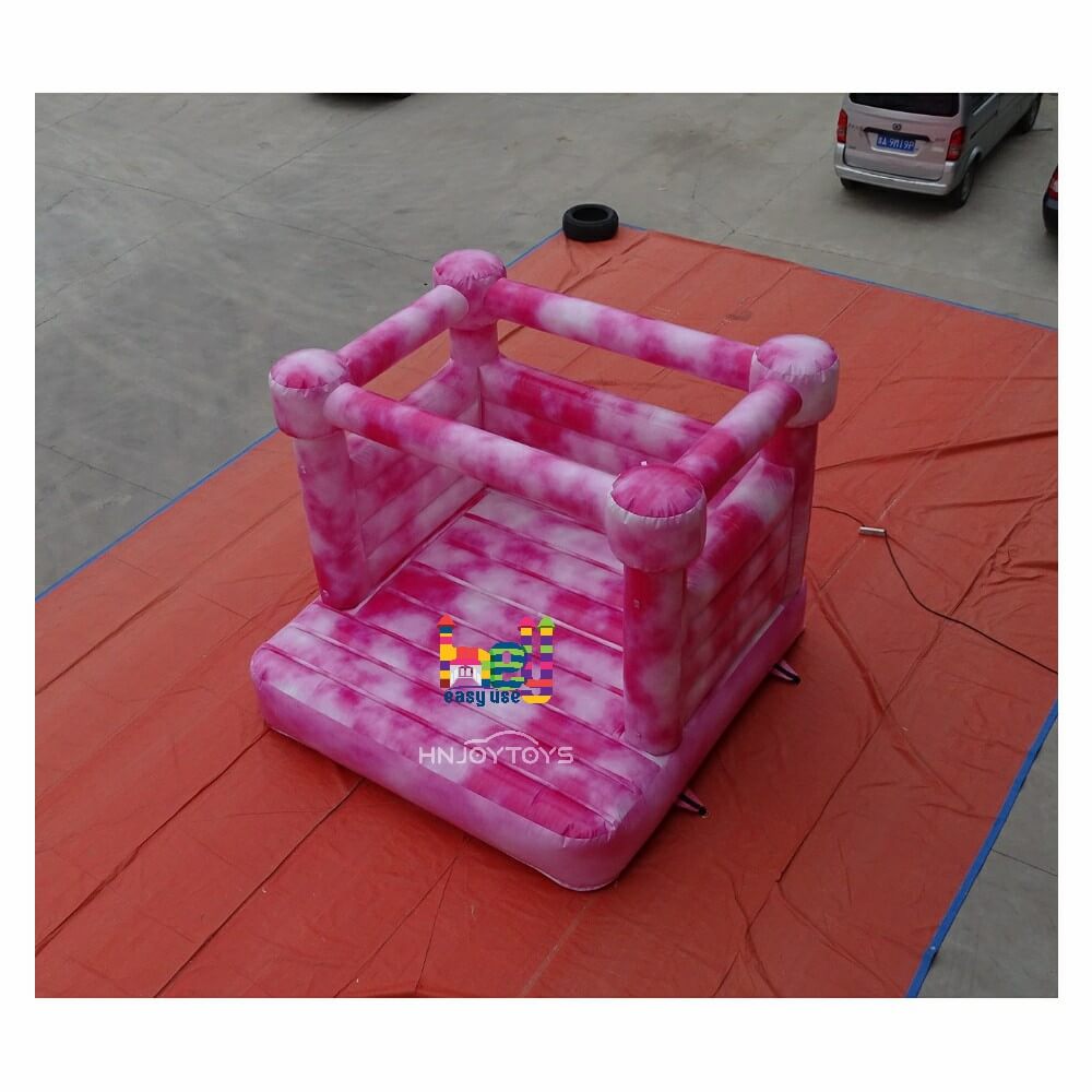 commercial grade PVC tie dye inflatable bounce house