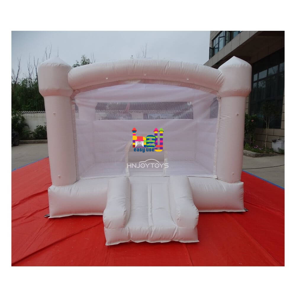 new design commercial mini white inflatable bounce house children