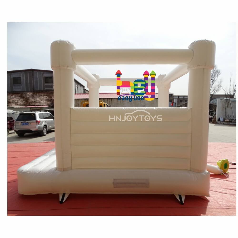 outdoor wedding decoration white inflatable bouncer inflatable wedding bounce